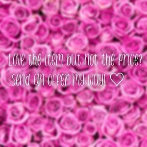 DON'T BE SHY! SEND ME OFFERS!